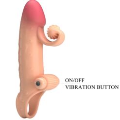 Comprar ROMANCE - FUNDA PARA PENE CON VIBRACIÓN NATURAL al mejor precio - Envíos Discretos