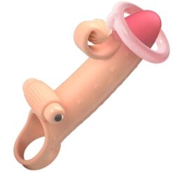 Comprar ROMANCE - FUNDA PARA PENE CON VIBRACIÓN NATURAL al mejor precio - Envíos Discretos