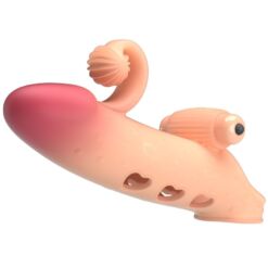Comprar ROMANCE - FUNDA PARA PENE CON VIBRACIÓN NATURAL al mejor precio - Envíos Discretos