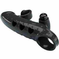 Comprar ROMANCE - FUNDA PARA PENE CON VIBRACIÓN NEGRO al mejor precio - Envíos Discretos
