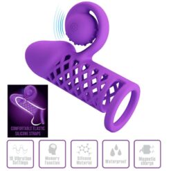 Comprar ROMANCE - HARDEN MANGA EXTENDIDA MORADA al mejor precio - Envíos Discretos