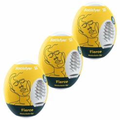 Comprar SATISFYER - 3 HUEVOS MASTURBADORES FIERCE al mejor precio - Envíos Discretos