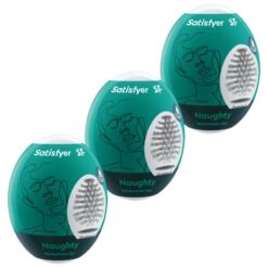 Comprar SATISFYER - 3 HUEVOS MASTURBADORES NAUGHTY al mejor precio - Envíos Discretos