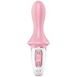 Comprar SATISFYER - AIR PUMP BOOTY 5+ VIBRADOR ANAL INFLABLE ROSA al mejor precio - Envíos Discretos