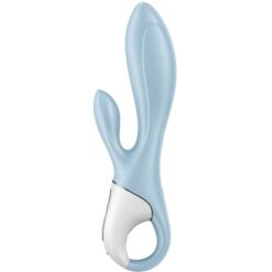 Comprar SATISFYER - AIR PUMP BUNNY 1 VIBRADOR INFLABLE RABBIT AZUL al mejor precio - Envíos Discretos