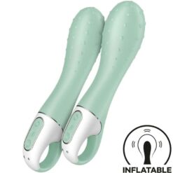 Comprar SATISFYER - AIR PUMP VIBRADOR 3 INFLABLE PUNTO G MENTA al mejor precio - Envíos Discretos