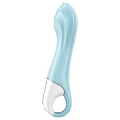 Comprar SATISFYER - AIR PUMP VIBRATOR 5+ VIBRADOR PUNTO G INFLABLE APP AZUL al mejor precio - Envíos Discretos