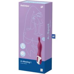 Comprar SATISFYER - AMAZING 1 VIBRADOR PUNTO A BERRY al mejor precio - Envíos Discretos