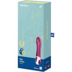 Comprar SATISFYER - BIG HEAT VIBRADOR PUNTO G al mejor precio - Envíos Discretos