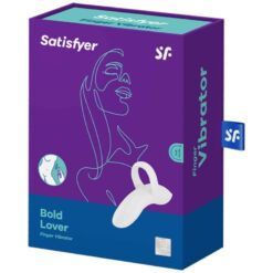 Comprar SATISFYER - BOLD LOVER DEDAL VIBRADOR BLANCO al mejor precio - Envíos Discretos