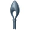 Comprar SATISFYER - BULLSEYE ANILLO VIBRADOR APP GRIS al mejor precio - Envíos Discretos