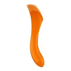 Comprar SATISFYER - CANDY CANE VIBRADOR DEDO NARANJA al mejor precio - Envíos Discretos