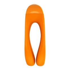 Comprar SATISFYER - CANDY CANE VIBRADOR DEDO NARANJA al mejor precio - Envíos Discretos