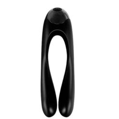 Comprar SATISFYER - CANDY CANE VIBRADOR DEDO NEGRO al mejor precio - Envíos Discretos
