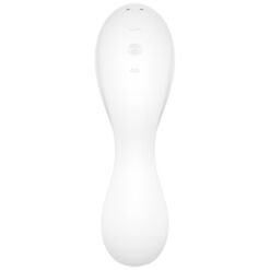 Comprar SATISFYER - CURVY TRINITY 5 ESTIMULADOR Y VIBRADOR APP BLANCO al mejor precio - Envíos Discretos