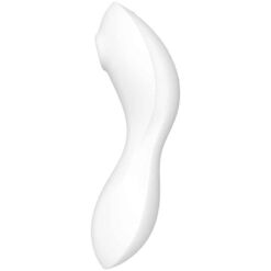 Comprar SATISFYER - CURVY TRINITY 5 ESTIMULADOR Y VIBRADOR APP BLANCO al mejor precio - Envíos Discretos