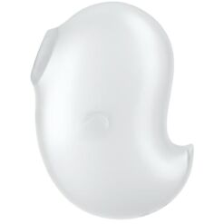 Comprar SATISFYER - CUTIE GHOST VIBRADOR LAY-ON BLANCO al mejor precio - Envíos Discretos