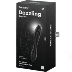 Comprar SATISFYER - DAZZLING CRYSTAL NEGRO al mejor precio - Envíos Discretos