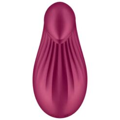 Comprar SATISFYER - DIPPING DELIGHT VIBRADOR LAY-ON ROJO al mejor precio - Envíos Discretos