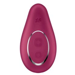 Comprar SATISFYER - DIPPING DELIGHT VIBRADOR LAY-ON ROJO al mejor precio - Envíos Discretos
