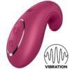 Comprar SATISFYER - DIPPING DELIGHT VIBRADOR LAY-ON ROJO al mejor precio - Envíos Discretos