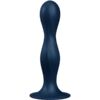 Comprar SATISFYER - DOUBLE BALL-R DILDO SILICONA AZUL al mejor precio - Envíos Discretos