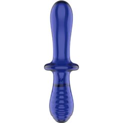 Comprar SATISFYER - DOUBLE CRYSTAL DILDO AZUL al mejor precio - Envíos Discretos