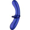 Comprar SATISFYER - DOUBLE CRYSTAL DILDO AZUL al mejor precio - Envíos Discretos