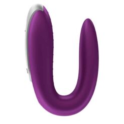 Comprar SATISFYER - DOUBLE FUN PARTNER VIBRADOR LILA al mejor precio - Envíos Discretos