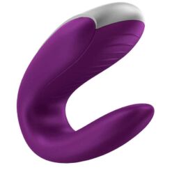 Comprar SATISFYER - DOUBLE FUN PARTNER VIBRADOR LILA al mejor precio - Envíos Discretos