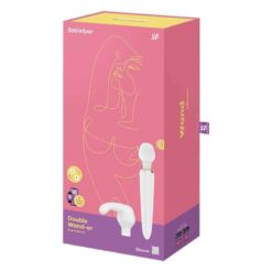 Comprar SATISFYER - DOUBLE WANDER APP BLANCO al mejor precio - Envíos Discretos