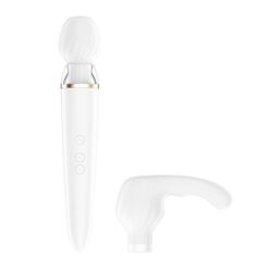 Comprar SATISFYER - DOUBLE WANDER APP BLANCO al mejor precio - Envíos Discretos