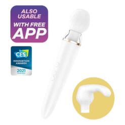Comprar SATISFYER - DOUBLE WANDER APP BLANCO al mejor precio - Envíos Discretos