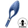 Comprar SATISFYER - DUELIST ANILLO VIBRADOR AZUL al mejor precio - Envíos Discretos