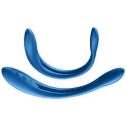 Comprar SATISFYER - ELASTIC GAME MULTI VIBRADOR AZUL al mejor precio - Envíos Discretos