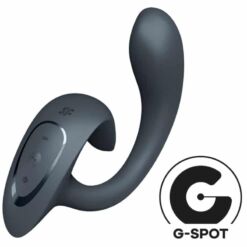 Comprar SATISFYER - G FOR GODDESS 1 VIBRADOR RABBIT GRIS OSCURO al mejor precio - Envíos Discretos