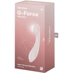 Comprar SATISFYER - G-FORCE ESTIMULADOR VIBRADOR PUNTO G BEIGE al mejor precio - Envíos Discretos
