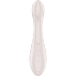 Comprar SATISFYER - G-FORCE ESTIMULADOR VIBRADOR PUNTO G BEIGE al mejor precio - Envíos Discretos
