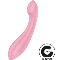 Comprar SATISFYER - G-FORCE ESTIMULADOR VIBRADOR PUNTO G ROSA al mejor precio - Envíos Discretos
