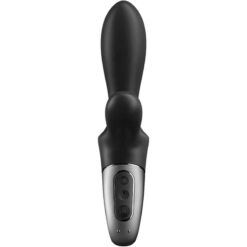 Comprar SATISFYER - HEAT CLIMAX+ VIBRADOR ANAL APP NEGRO al mejor precio - Envíos Discretos