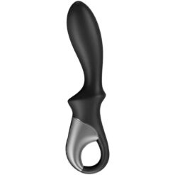 Comprar SATISFYER - HEAT CLIMAX VIBRADOR ANAL APP NEGRO al mejor precio - Envíos Discretos