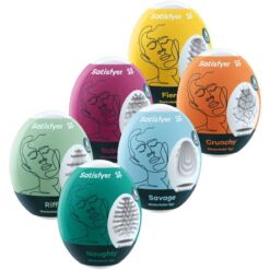 Comprar SATISFYER - HUEVOS MASTURBADORES PACK 6 UNIDADES al mejor precio - Envíos Discretos
