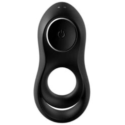 Comprar SATISFYER - LEGENDARY DUO ANILLO VIBRADOR NEGRO al mejor precio - Envíos Discretos
