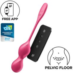 Comprar SATISFYER - LOVE BIRDS 2 BOLAS KEGEL VIBRADORAS + APP GRATUITA al mejor precio - Envíos Discretos