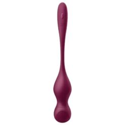 Comprar SATISFYER - LOVE BIRDS VARY BOLAS VIBRADORES APP GRATUITA ROJO VINO al mejor precio - Envíos Discretos