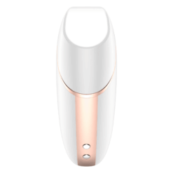Comprar SATISFYER - LOVE TRIANGLE ESTIMULADOR Y VIBRADOR BLANCO al mejor precio - Envíos Discretos