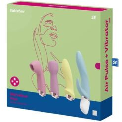 Comprar SATISFYER - MARVELOUS FOUR SET VIBRADOR & SUCCIONADOR al mejor precio - Envíos Discretos
