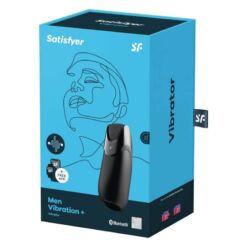 Comprar SATISFYER - MEN VIBRATION+ NEGRO al mejor precio - Envíos Discretos