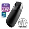 Comprar SATISFYER - MEN VIBRATION+ NEGRO al mejor precio - Envíos Discretos