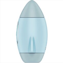 Comprar SATISFYER - MISSION CONTROL AZUL VIBRADOR PEQUEÑO DE DOBLE IMPULSO al mejor precio - Envíos Discretos
